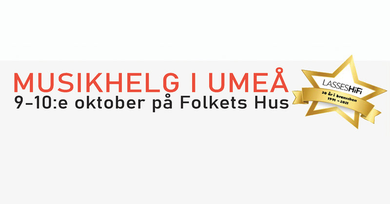 Musik-helg i UMEÅ (9-10/10)